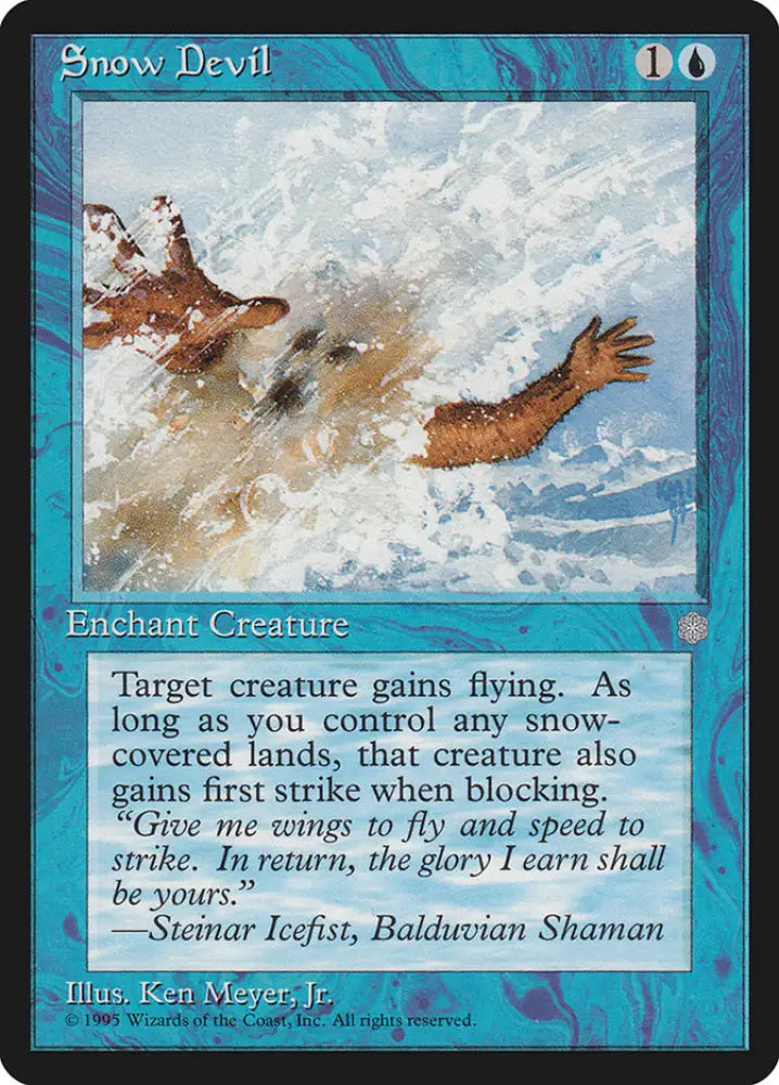 Snow Devil [Ice Age] - MTG Single