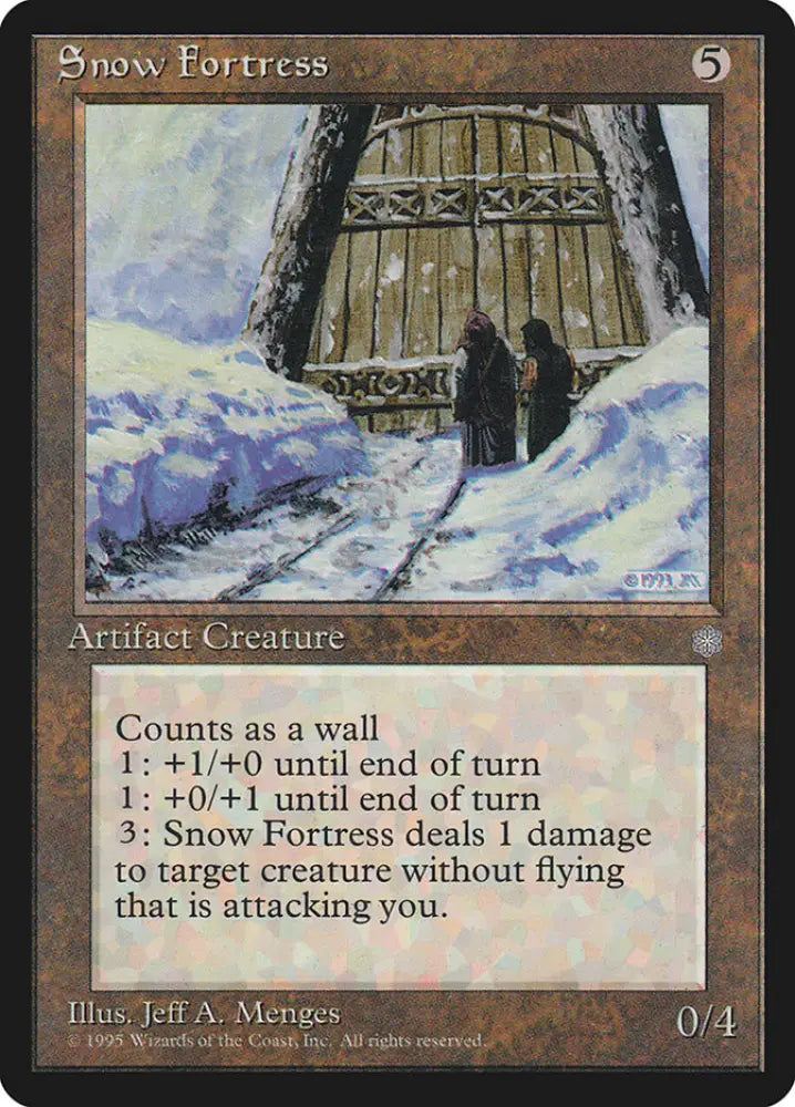 Snow Fortress [Ice Age] - MTG Single