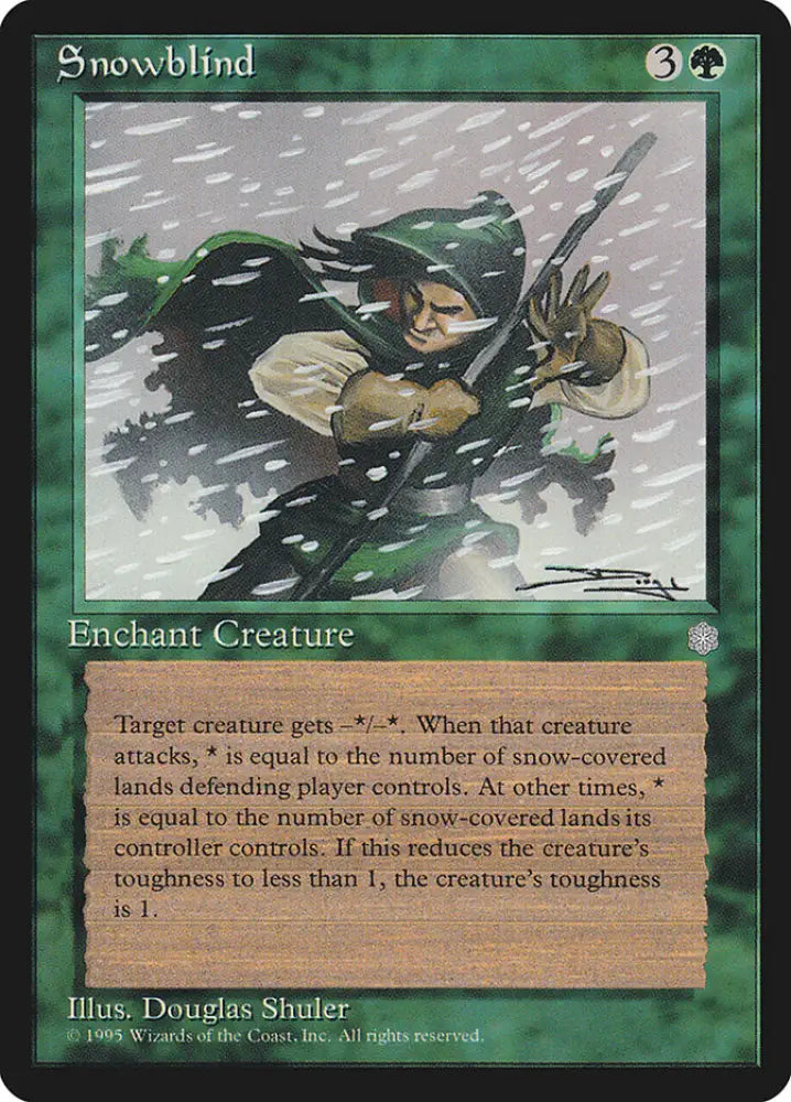 Snowblind [Ice Age] - MTG Single