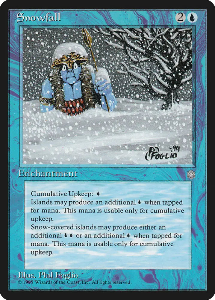 Snowfall [Ice Age] - MTG Single