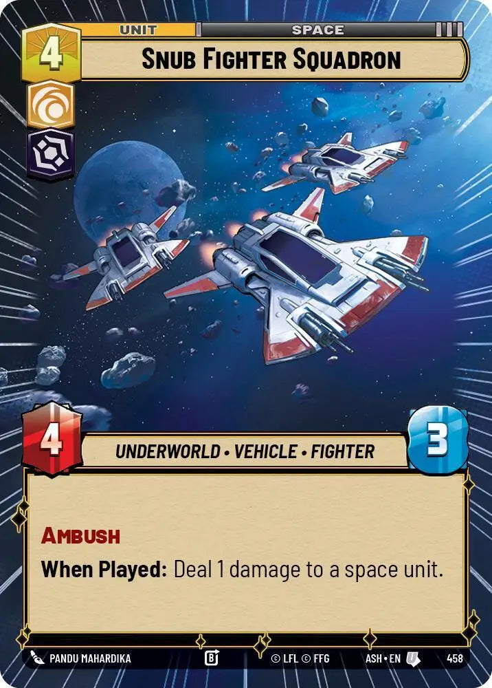 Snub Fighter Squadron (Hyperspace) (458) [Ashes of the Empire]
