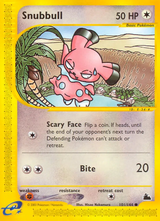 Snubbull (101/144) [Skyridge] - Pokemon Single