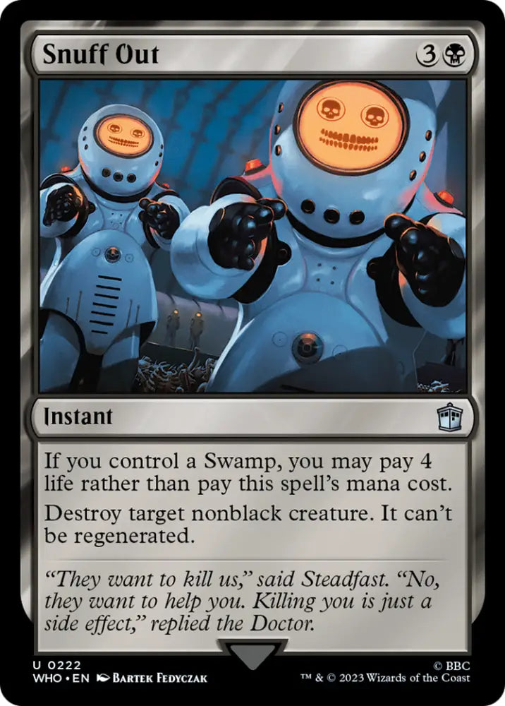Snuff Out [Doctor Who] - MTG Single