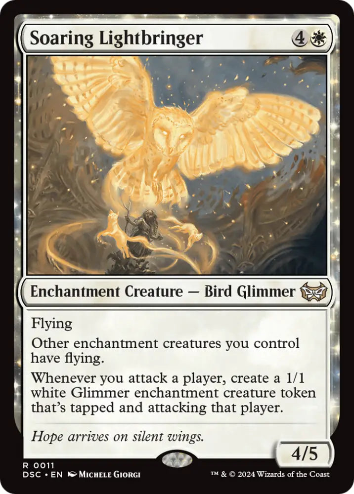 Soaring Lightbringer [Duskmourn: House of Horror Commander] - MTG Single