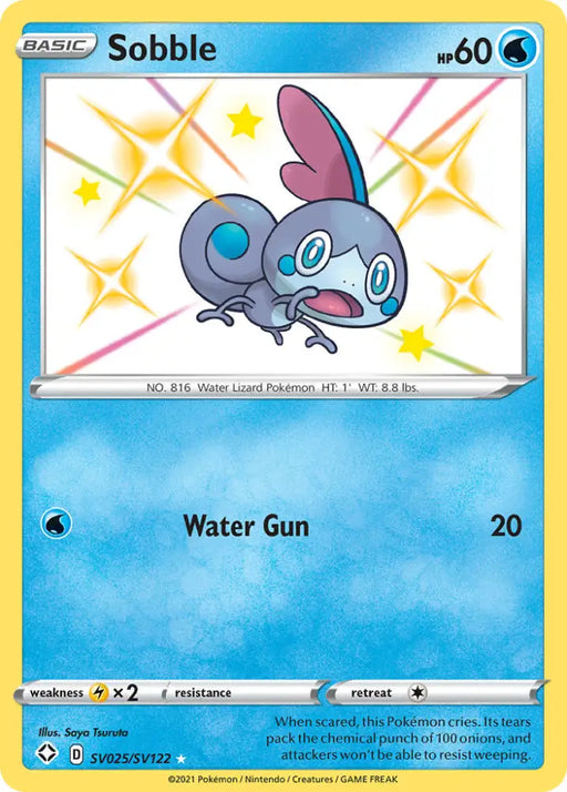 Sobble (SV025/SV122) [Sword & Shield: Shining Fates] - Pokemon Single