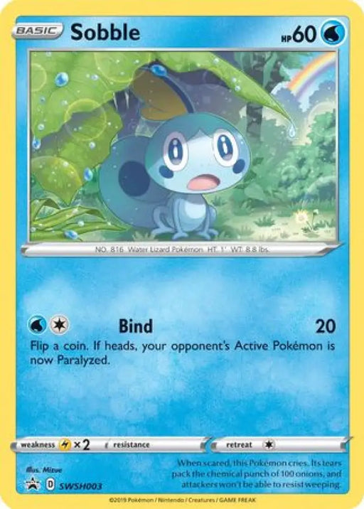 Sobble (SWSH003) [Sword & Shield: Black Star Promos] - Pokemon Single