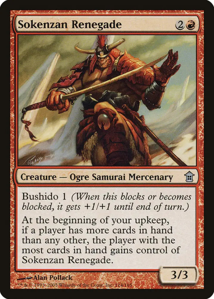 Sokenzan Renegade [Saviors of Kamigawa] - MTG Single