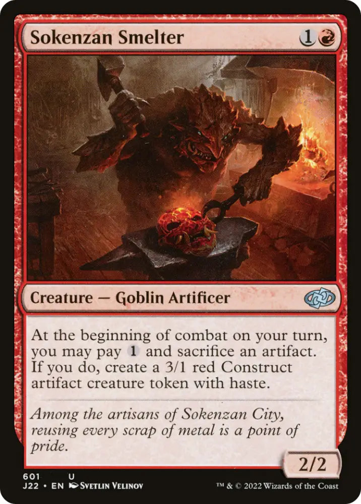 Sokenzan Smelter [Jumpstart 2022] - MTG Single