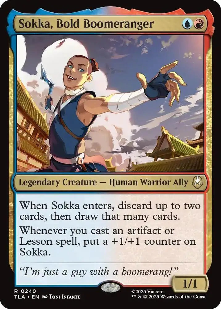 Sokka, Bold Boomeranger (240) [Avatar: The Last Airbender]