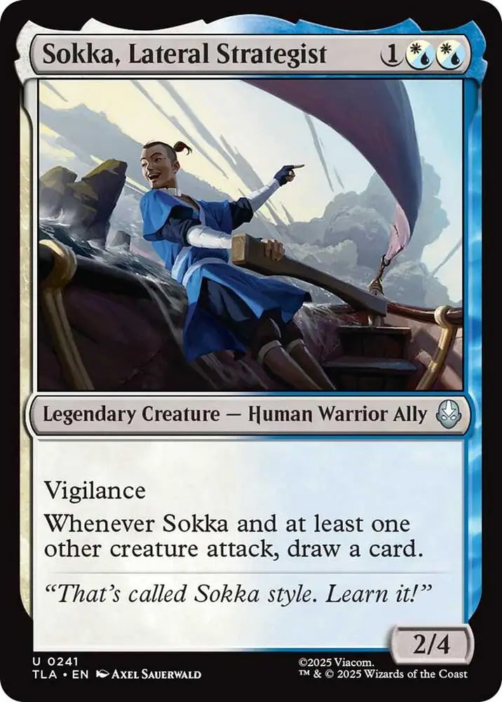 Sokka, Lateral Strategist (241) [Avatar: The Last Airbender]