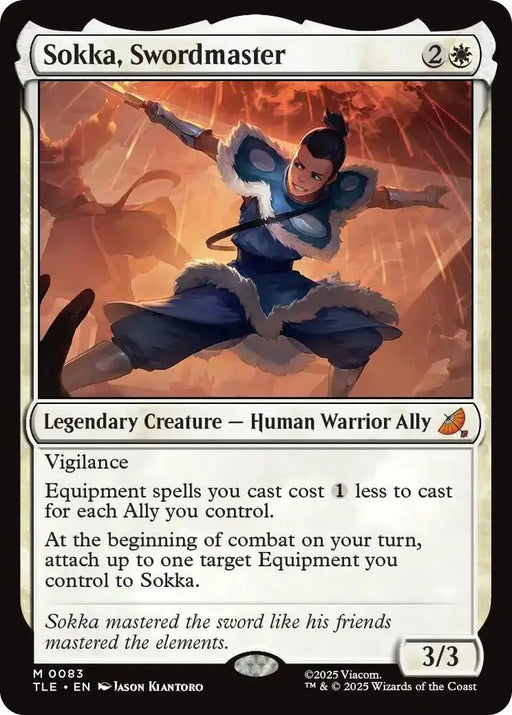 Sokka, Swordmaster (83) [Avatar: The Last Airbender: Eternal-Legal]