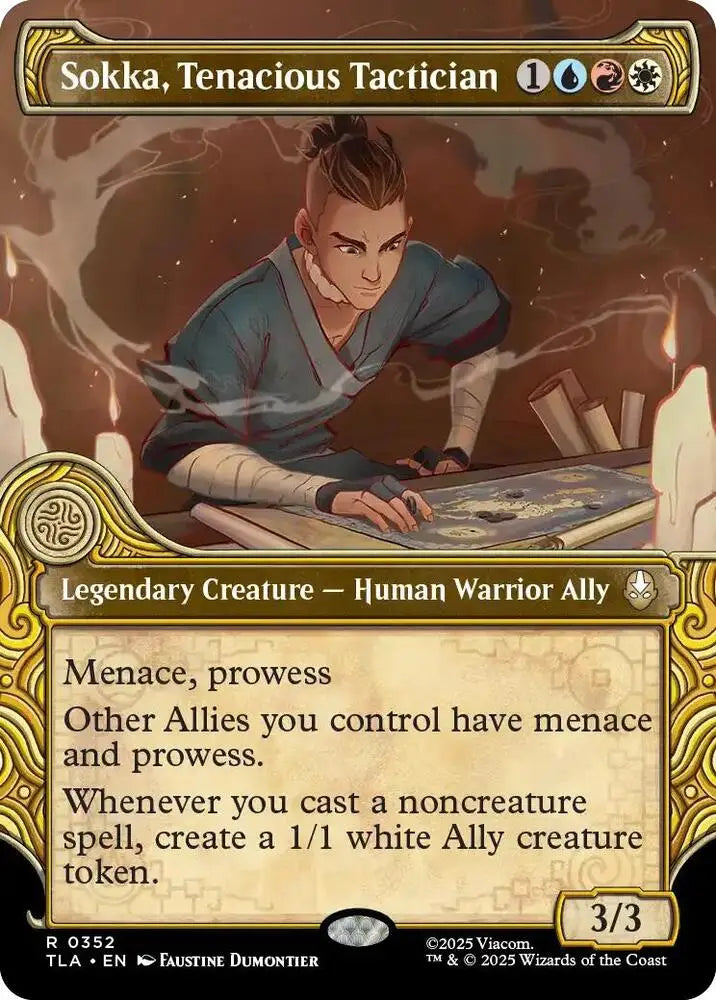 Sokka, Tenacious Tactician (Showcase) (352) [Avatar: The Last Airbender]