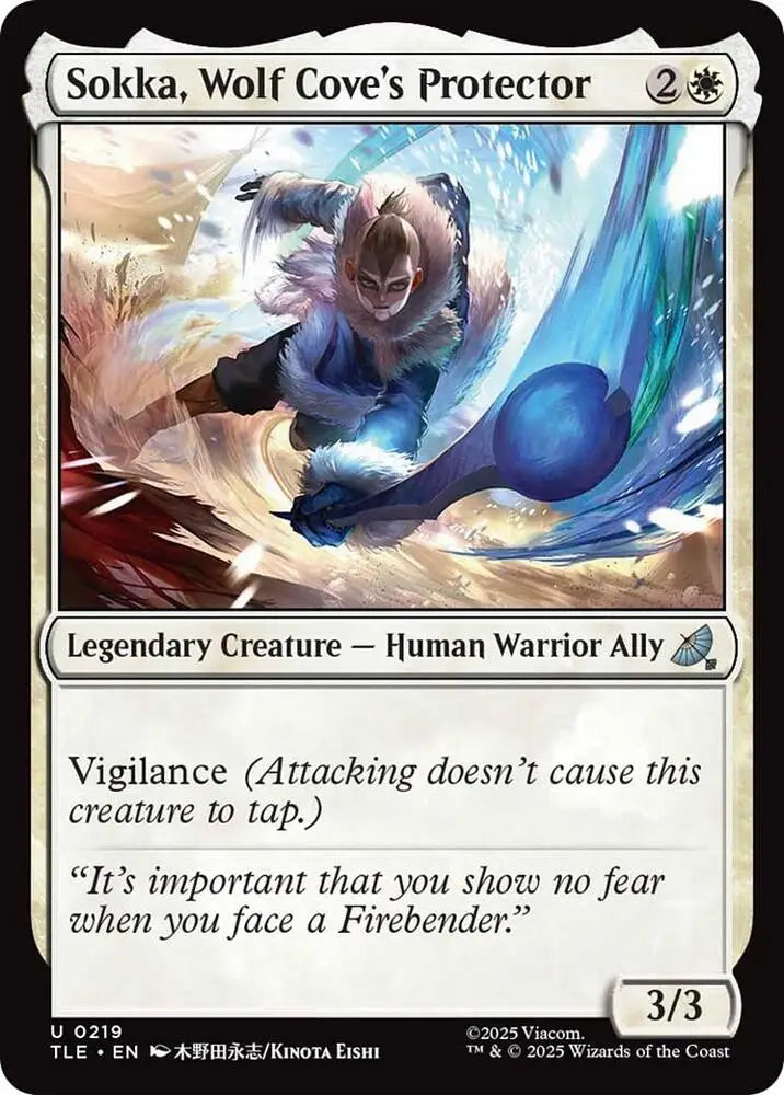 Sokka, Wolf Cove's Protector (219) [Avatar: The Last Airbender: Eternal-Legal]