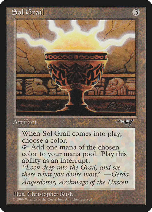 Sol Grail [Alliances] - MTG Single