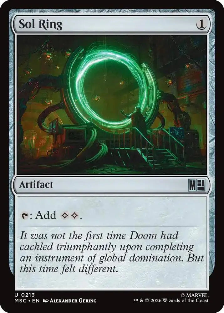 Sol Ring (0213) [Marvel Super Heroes Commander]