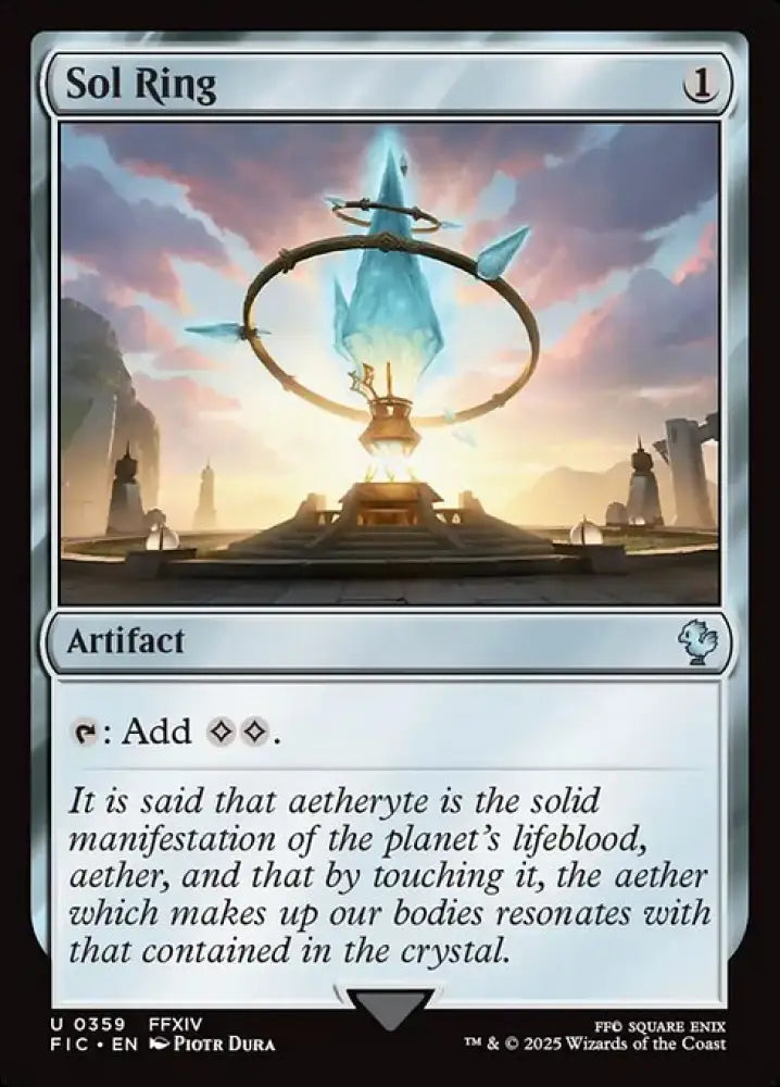 Sol Ring (359) [Final Fantasy Commander]