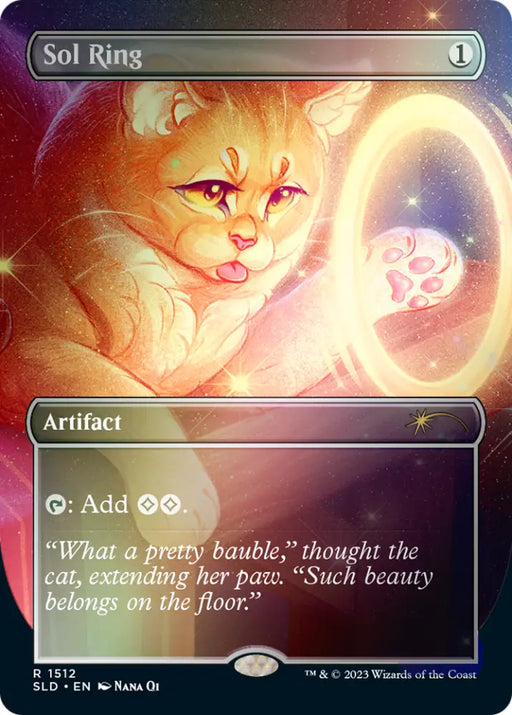 Sol Ring (1512) // Sol Ring [Secret Lair Commander Deck: Raining Cats and Dogs] - MTG Single