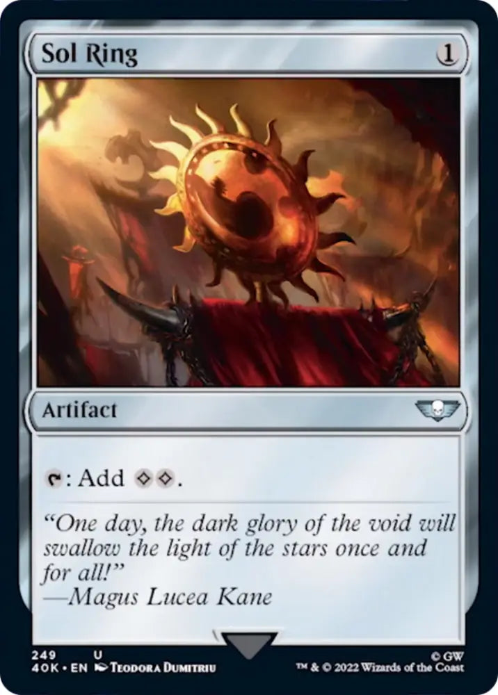Sol Ring (249) [Warhammer 40,000] - MTG Single