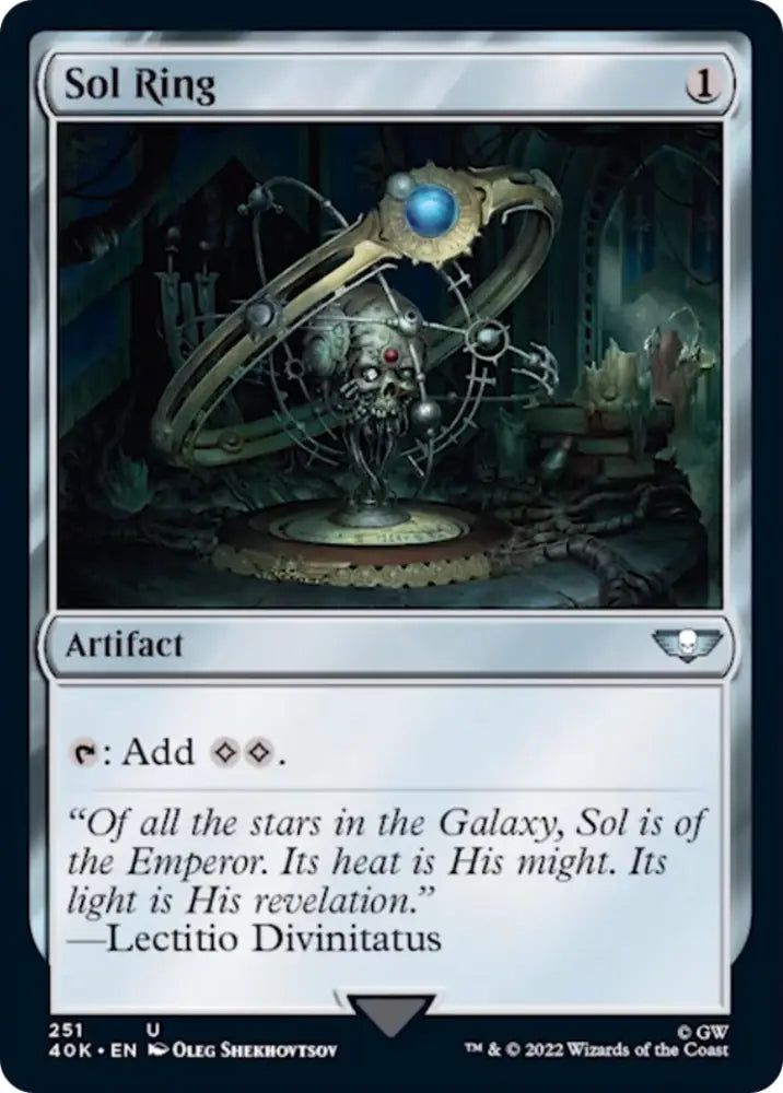 Sol Ring (251) [Warhammer 40,000] - MTG Single