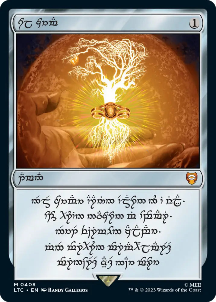 Sol Ring (408z) QYA [Tales of Middle-earth Commander] - MTG Single