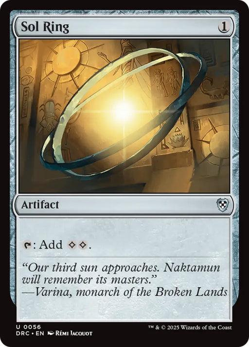 Sol Ring [Aetherdrift Commander] - MTG Single