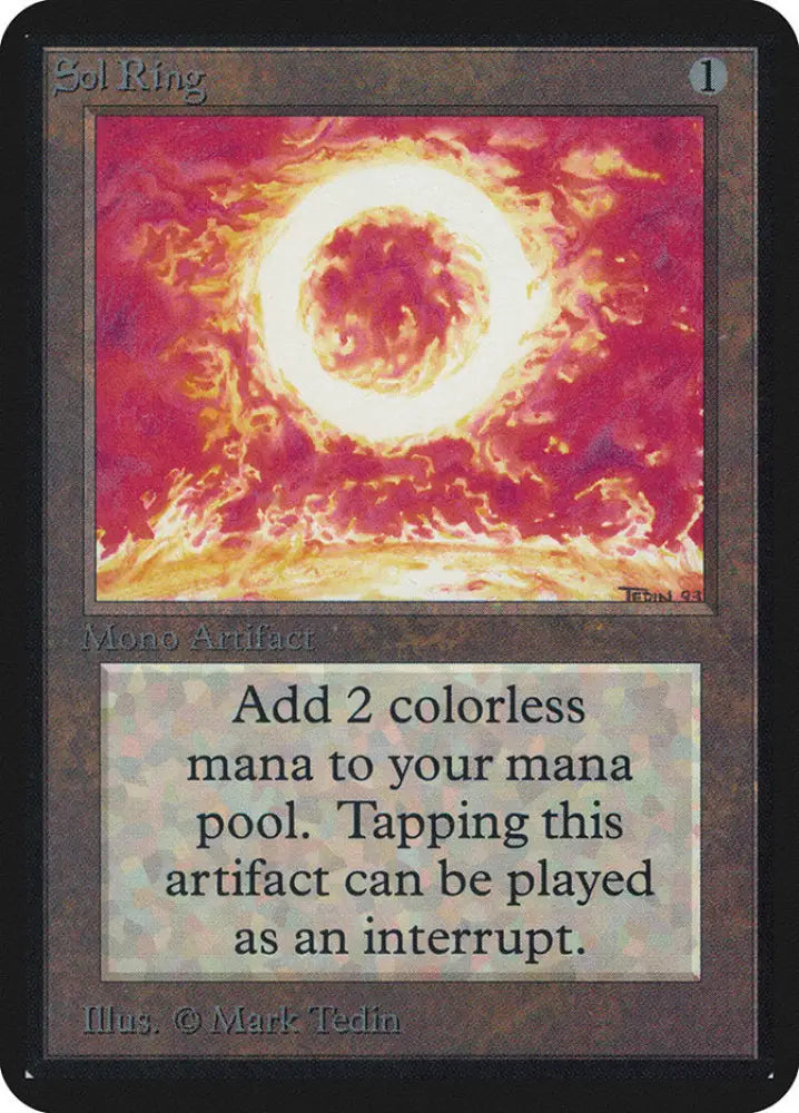 Sol Ring [Alpha Edition] - MTG Single