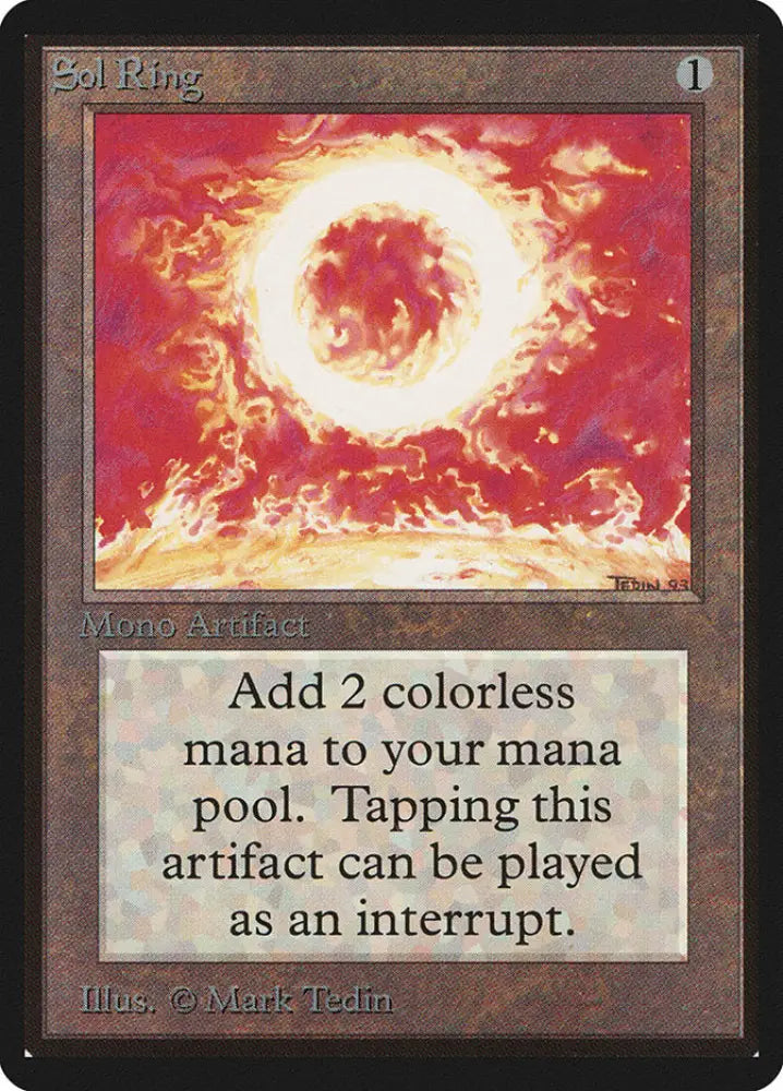 Sol Ring [Beta Edition] - MTG Single