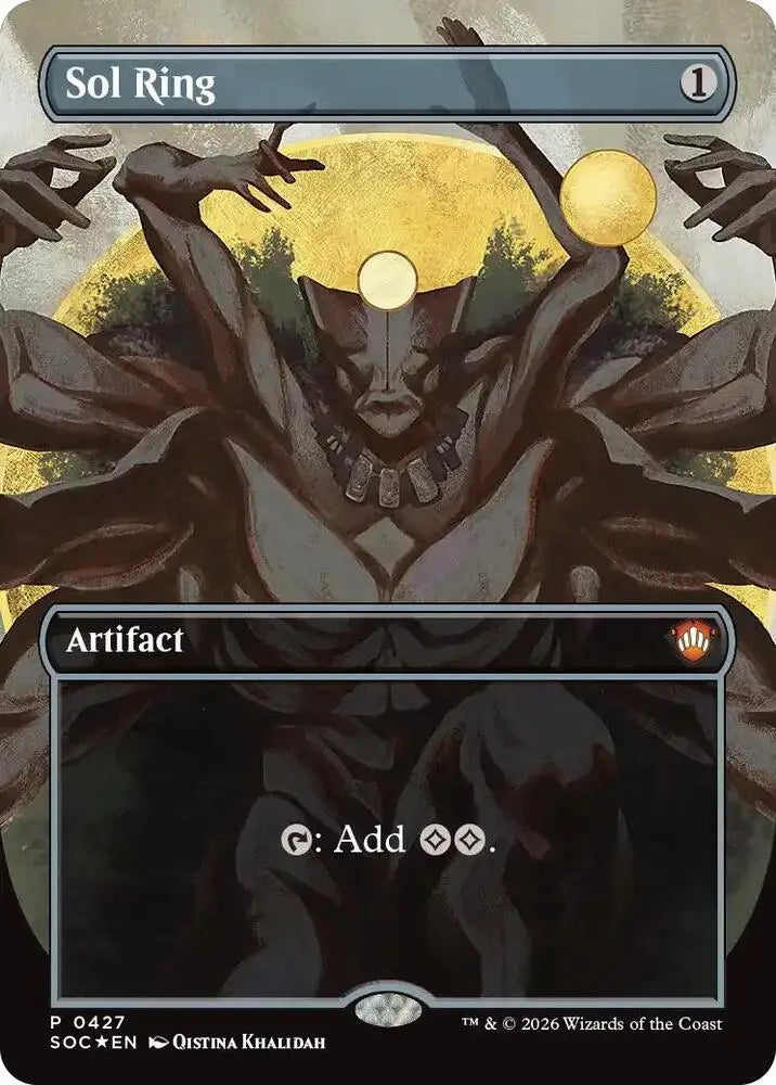 Sol Ring (Borderless) (427) [Secrets of Strixhaven Commander]