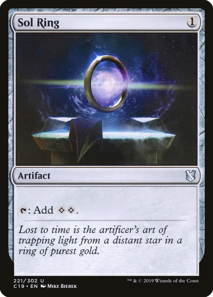 Sol Ring [Commander 2019] - MTG Single