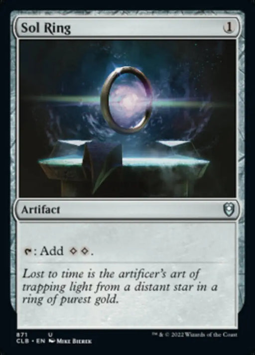 Sol Ring [Commander Legends: Battle for Baldur’s Gate] - MTG Single