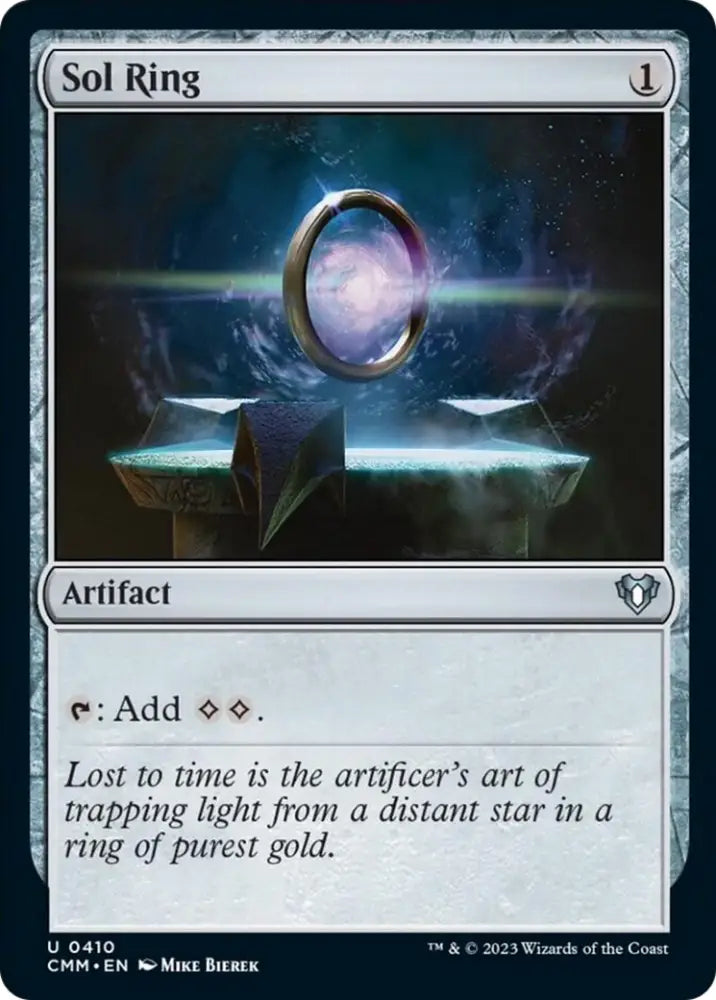 Sol Ring [Commander Masters] - MTG Single