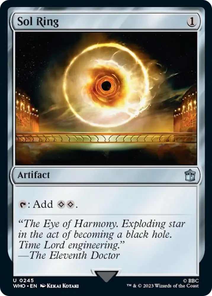 Sol Ring [Doctor Who] - MTG Single