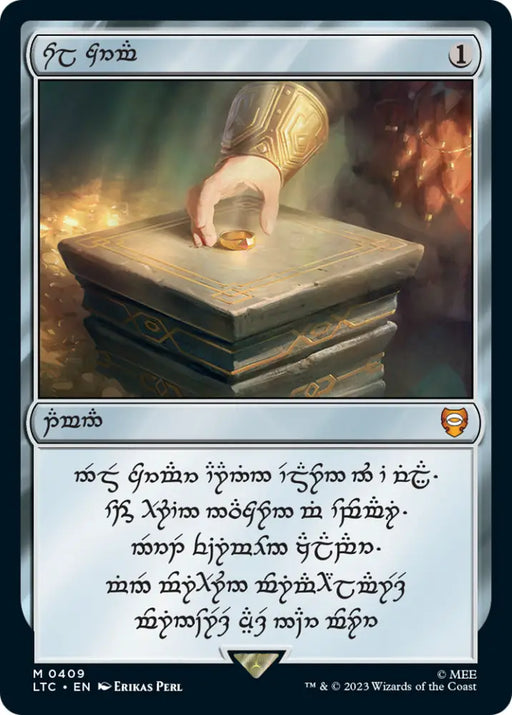 Sol Ring - Dwarven (0409) (Serial Numbered) QYA [Tales of Middle-earth Commander] - MTG Single