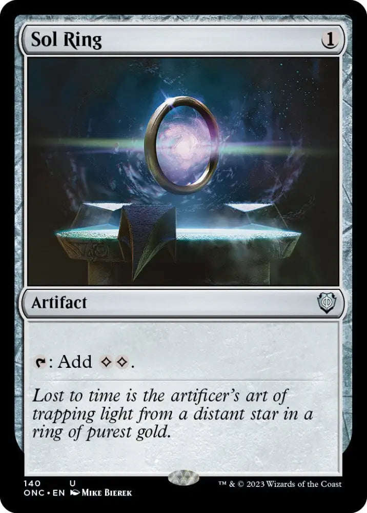 Sol Ring [Phyrexia: All Will Be One Commander] - MTG Single