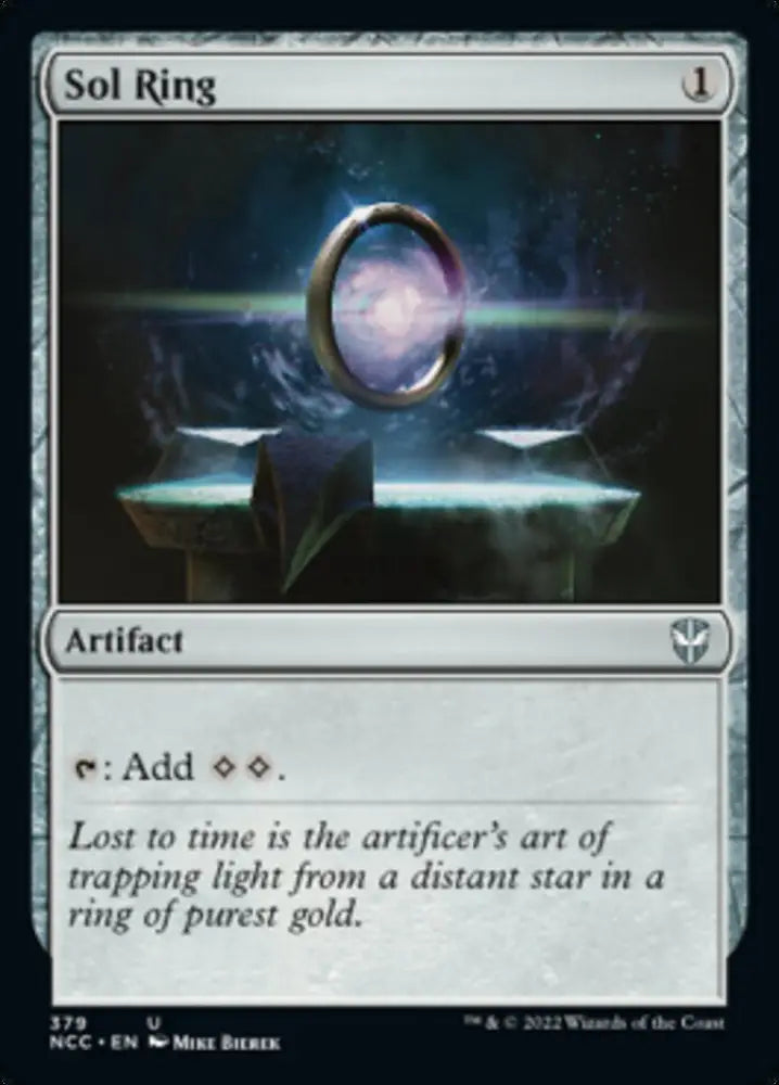 Sol Ring [Streets of New Capenna Commander] - MTG Single