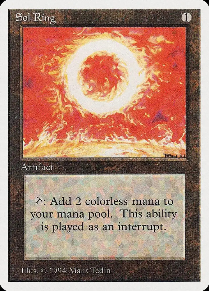 Sol Ring [Summer Magic / Edgar] - MTG Single