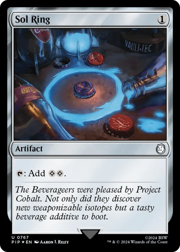 Sol Ring (Surge Foil) [Fallout] - MTG Single