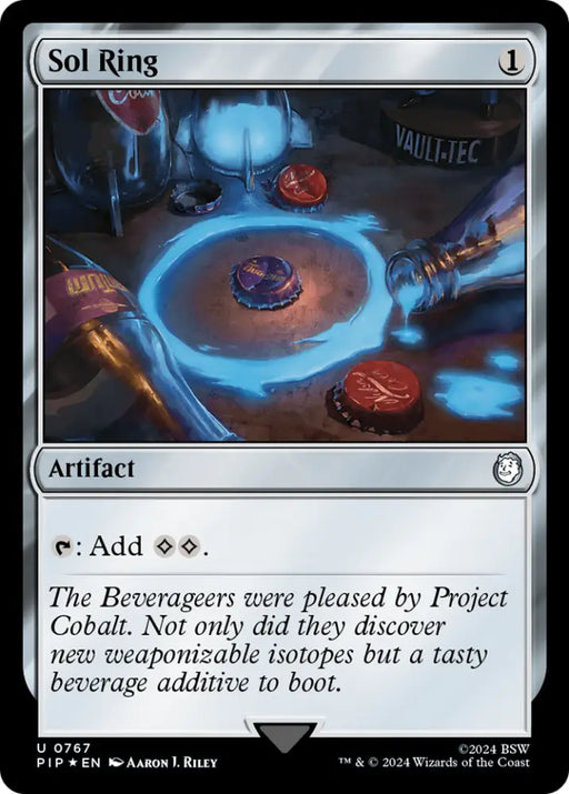 Sol Ring (Surge Foil) [Fallout] - MTG Single