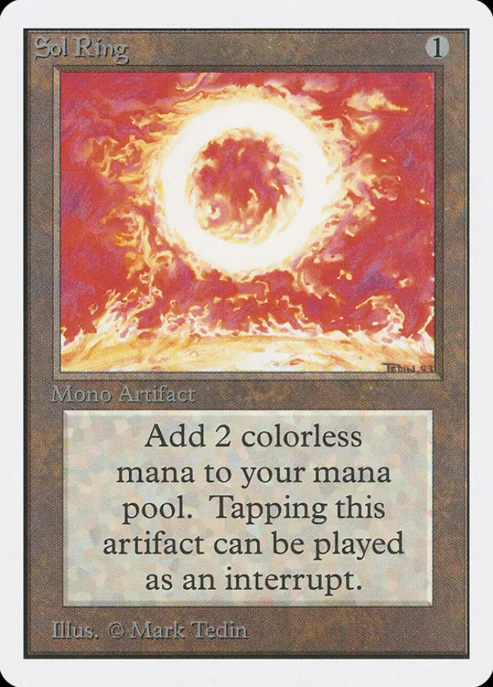 Sol Ring [Unlimited Edition] - MTG Single