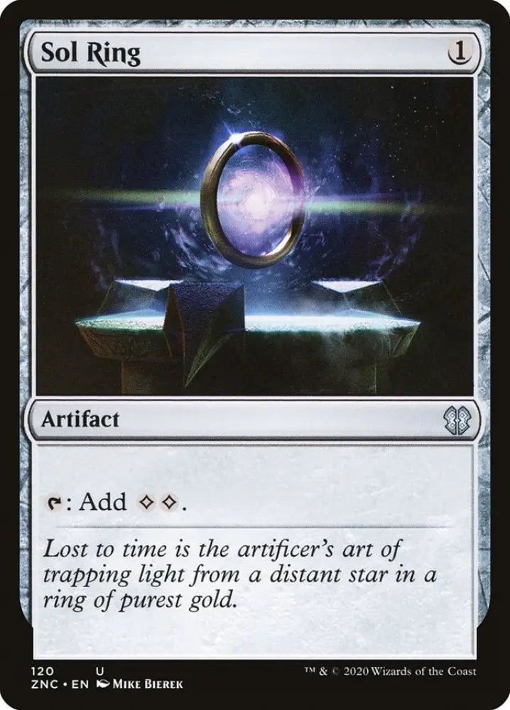 Sol Ring [Zendikar Rising Commander] - MTG Single