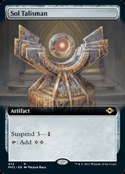 Sol Talisman (Extended Art) [Modern Horizons 2] - MTG Single