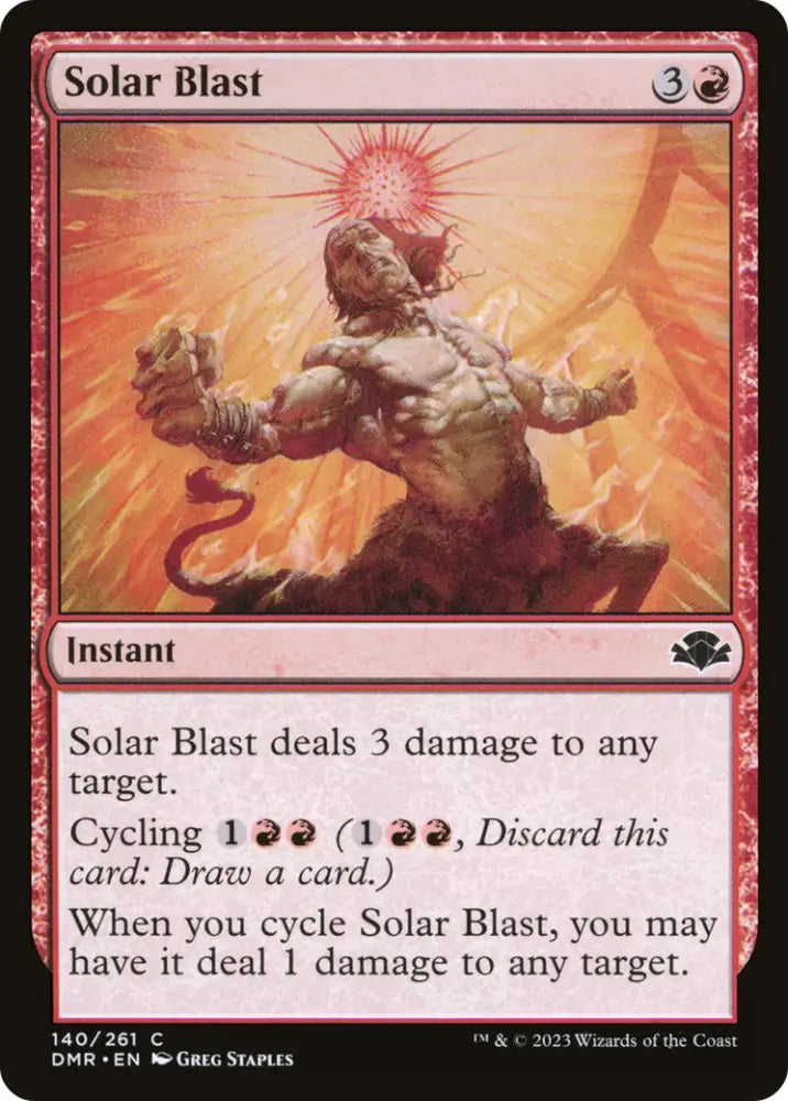 Solar Blast [Dominaria Remastered] - MTG Single