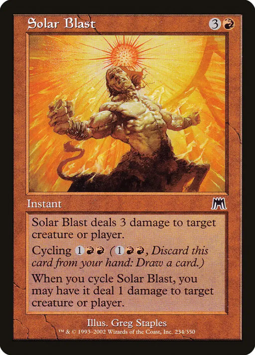 Solar Blast [Onslaught] - MTG Single