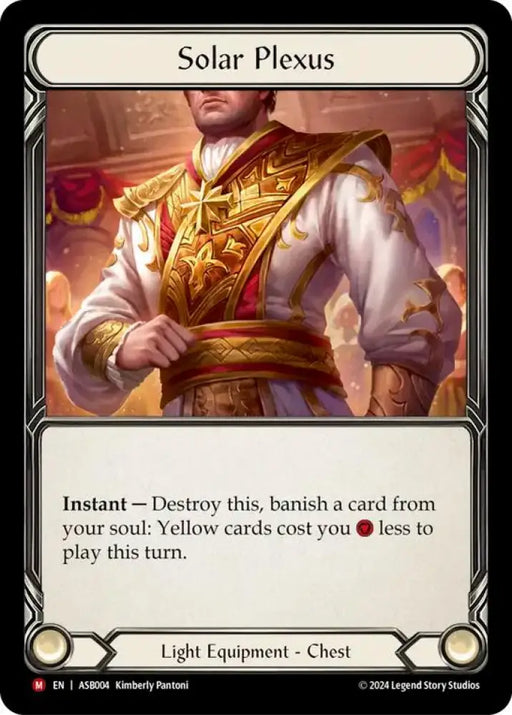 Solar Plexus [ASB004] (Armory Deck: Boltyn) Rainbow Foil - Flesh And Blood Single