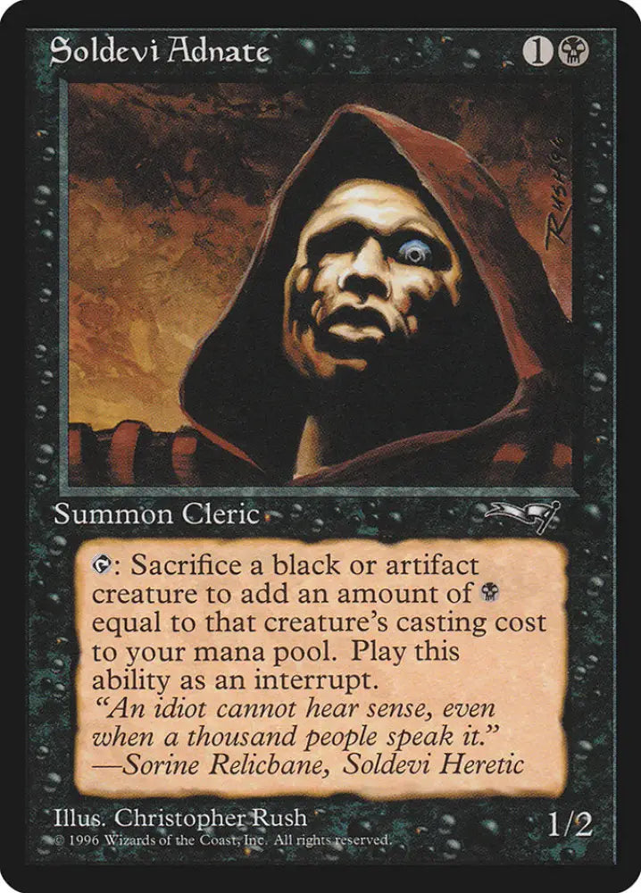 Soldevi Adnate (One Eye) [Alliances] - MTG Single