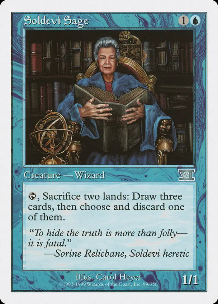 Soldevi Sage [Classic Sixth Edition] - MTG Single