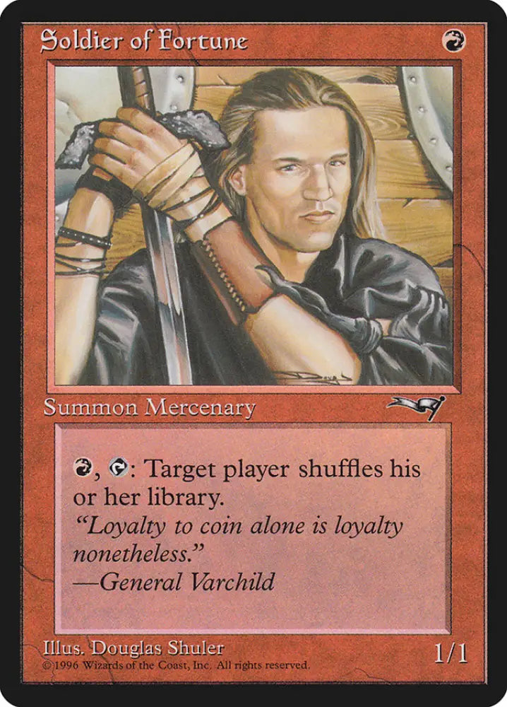 Soldier of Fortune [Alliances] - MTG Single