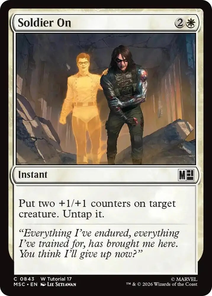 Soldier On (0843) [Marvel Super Heroes Commander]