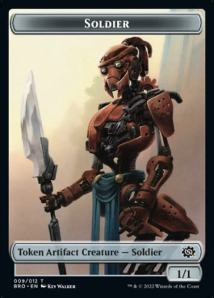 Soldier Token (009) [The Brothers’ War Tokens] - MTG Single
