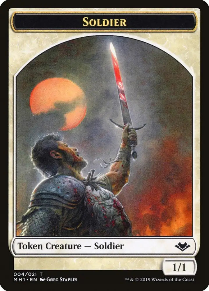 Soldier Token [Modern Horizons Tokens] - MTG Single